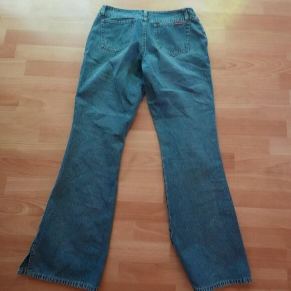 👖 Y2K Flare Denim Jeans – Size 9 👖 - Picture 2 of 2